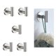 thumbnail image 1 of Gancho de acero inoxidable, gancho de cocina, gancho de baño, gancho de pared, perchero trasero (5 piezas), 1 of 4