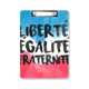thumbnail image 1 of Portapapeles A4 Francia Liberté Egalité Fraternité Unbranded, 1 of 4