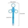 thumbnail image 3 of Lube Applicator Syringe Precise Scales 6.5” Personal Lubricant Shooter with Air-Proof Silicone Cap, 3 of 9