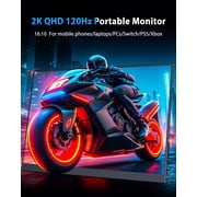 UPERFECT GR16DQ 120Hz Gaming Monitor 2560*1600 2K Portable Monitor