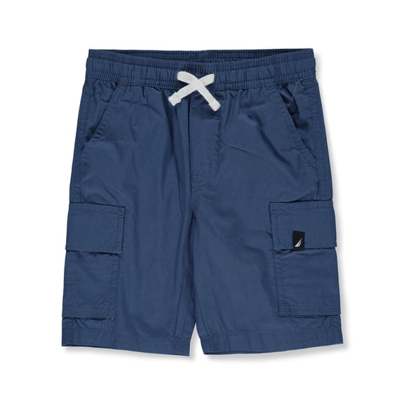 Nautica Boys' Pull-On Cargo Shorts Color: true/navy Size: 14 - 16