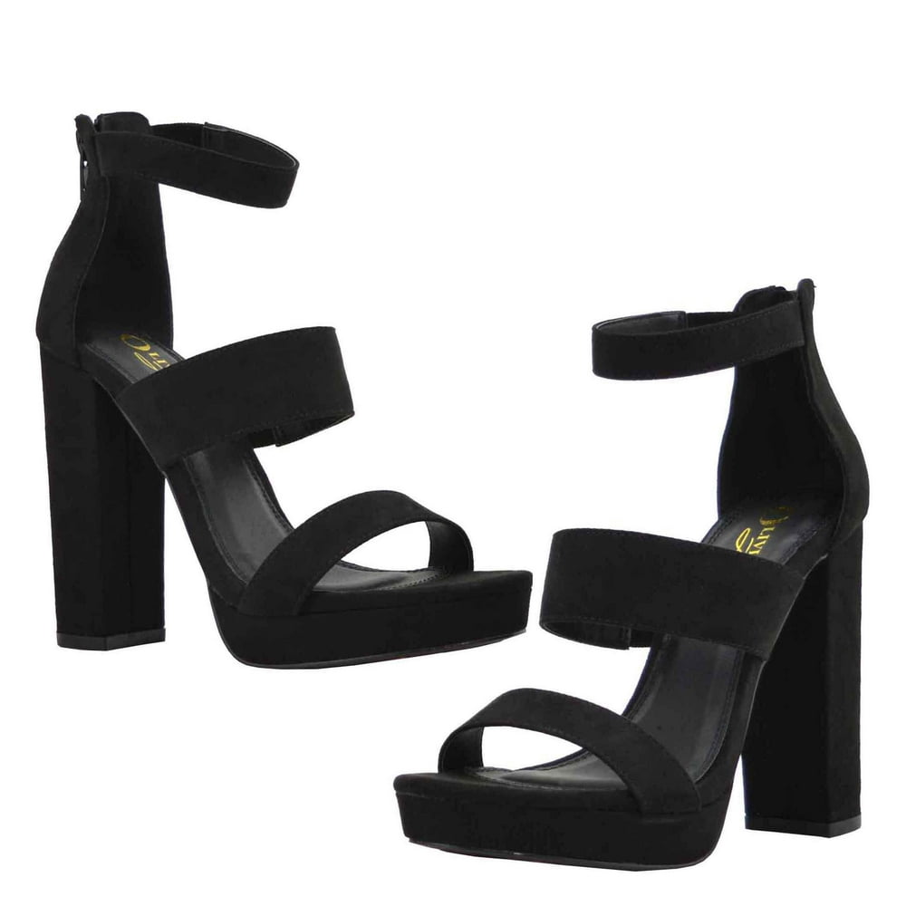 wide width chunky sandals