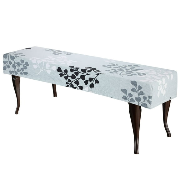 Uxcell Bench Cushion Cover Dining Bench Cover, Gray