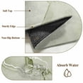 thumbnail image 6 of Sage Green Abstract Washable Area Rug 5x7 Silver Marble Ripples Clouds Luxury Low-Profile Large Area Rugs with Non Slip Backing Indoor Floor Carpet for Entrance Living Room Bedroom Home Office, 6 of 9