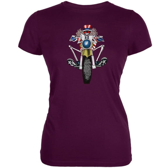 Grateful Dead Women's Juniors Psycle Sam Short Sleeve T Shirt