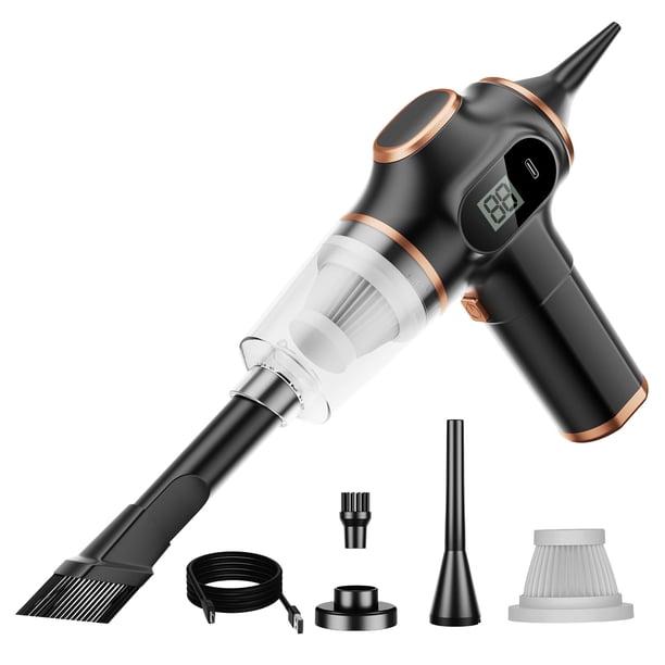 Aspiradora de Mano Nueva Aspiradora Digital Multifuncional Portable para el Hogar, Aspiradora Inalámbrica Mini Del Coche Aspiradora Del Coche