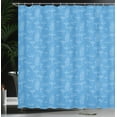 thumbnail image 3 of Ambesonne Mushroom Shower Curtain, Sketch Mushrooms Artwork, 69"Wx70"L, Dark Sky, 3 of 4
