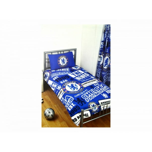 Chelsea Fc Official Soccer Patch Twin, Chelsea Fc Queen Duvet Cover