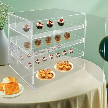 3 Tray Countertop Bakery Display Case Cookie Pastry /Donut Hotel Store Showcase