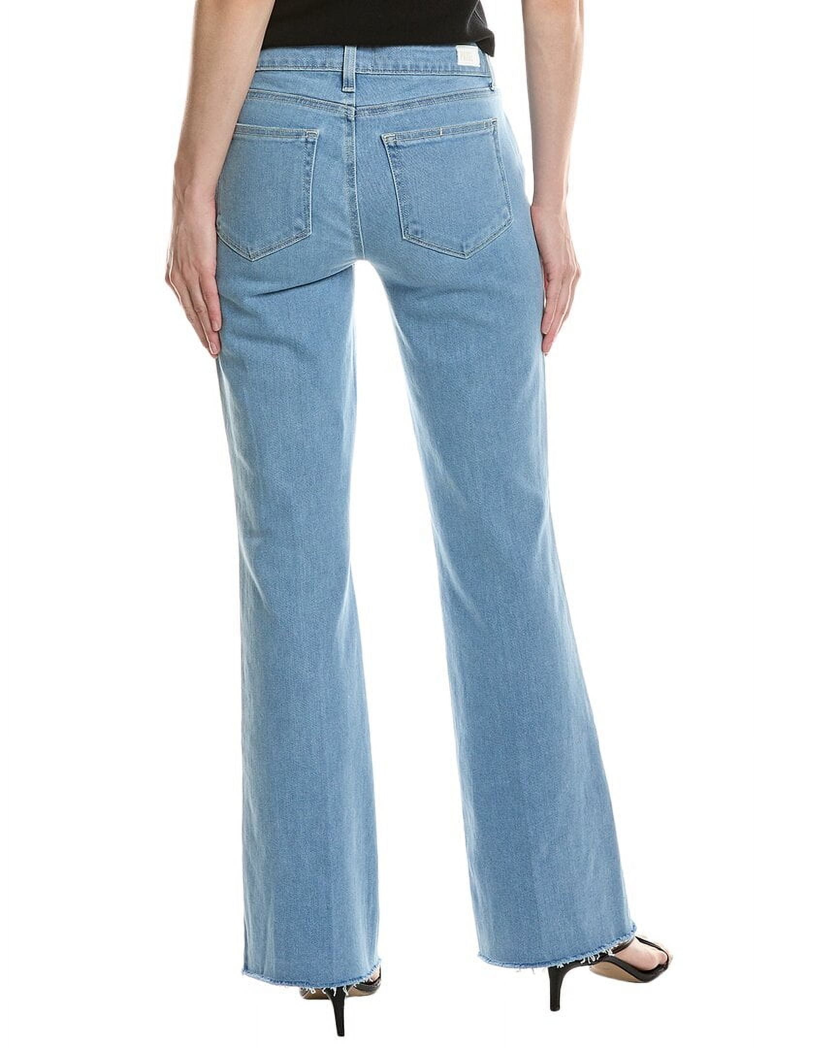 デニム・ジーパン PAIGE Women Denim Pants 1F12O32 WC563 Blue PAIGE womens Skyline Divine Distressed Bootcut Jean, 28