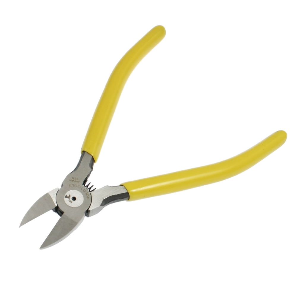 Unique Bargains 6" Long Yellow Handle Wire Cutter Side Cutting Pliers