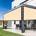 thumbnail image 6 of CJC Garden Shade Net Premium HDPE Shade Net Pergola 90% Shading Rate Durable with Eyelets for Garden Plants, Greenhouse, Barn, Outdoor Patio, Parking, Yard, 6 of 9