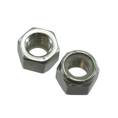 

8 mm X 1.25-Pitch Stainless Steel Metric Elastic Stop Nuts (Pack of 12)