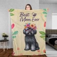 thumbnail image 3 of Best Havanese Mom Ever Happy Mother's Day Cozy Fleece Blanket Havanese Dog Lover Gifts Idea Warm Soft Throw Blanket - 02002, 3 of 5