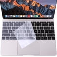 thumbnail image 4 of Mosiso Keyboard Cover for MacBook Pro 13 Inch 2017 & 2016 Release A1708 Without Touch Bar, MacBook 12 Inch A1534 Protective Skin, Ultra Thin Clear TPU, 4 of 4