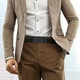 thumbnail image 7 of Sendefn Men's Leather Belt Automatic Ratchet Buckle Slide Belt for Dress Casual Trim to Fit with Gift Box, 7 of 7