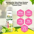 thumbnail image 5 of BariatricPal 30g Whey Protein & Collagen Power Pro Shots - Lemon Lime (48-Pack), 5 of 5