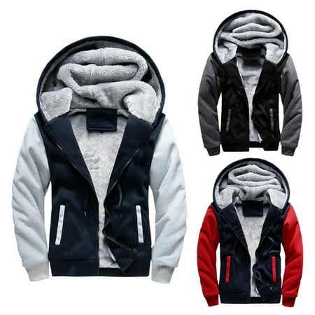 Velvet Hood Coat - Men Breathable Thin Solid Color Slim Fit Stretch Soft Turtleneck Long Sleeve Thermal T-Shirt