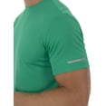 thumbnail image 3 of Athletic Works Men's and Big Men's Core Quick Dry Short Sleeve T-Shirt, up to Size 3XL, 3 of 6