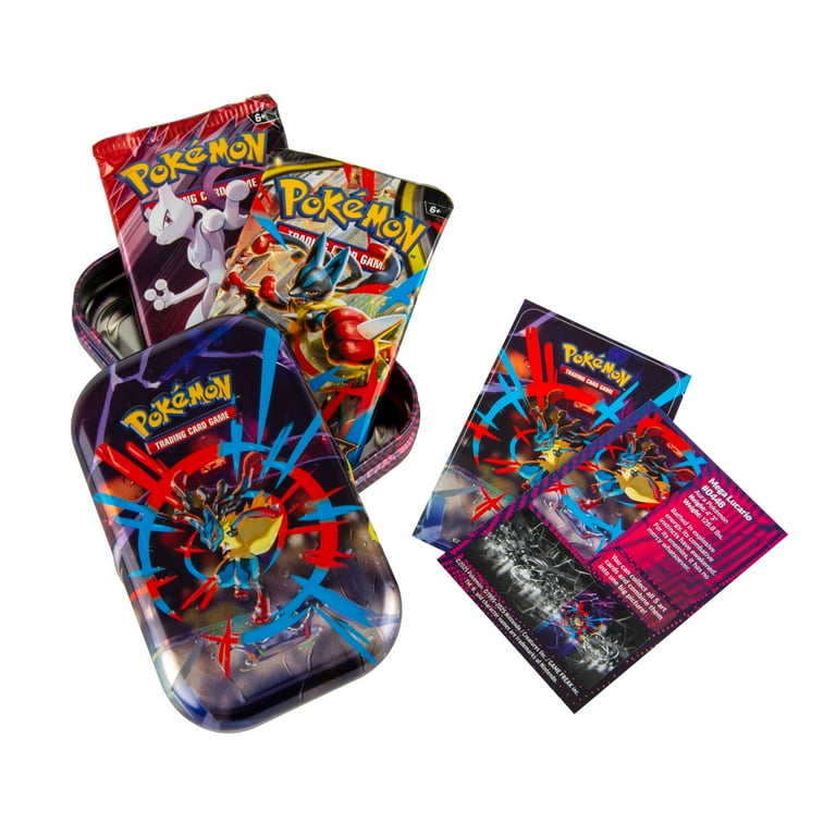 Pokémon Trading Card Games Mega Heroes Mini Tin Lucario with