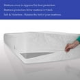 thumbnail image 2 of Mattress Solution Mattress Or Box Spring Protector Cover , Water Proof,Fits Mattress Size 6-9 Full, 2 of 5