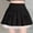 #13 Black, variant on Byworldtasic Womens Skirts Kawaii Lolita Goth Skirt Fashion Casual Style Zipper A-Line Cute Knot-Bow Lace Trim Pleated Short Skirt