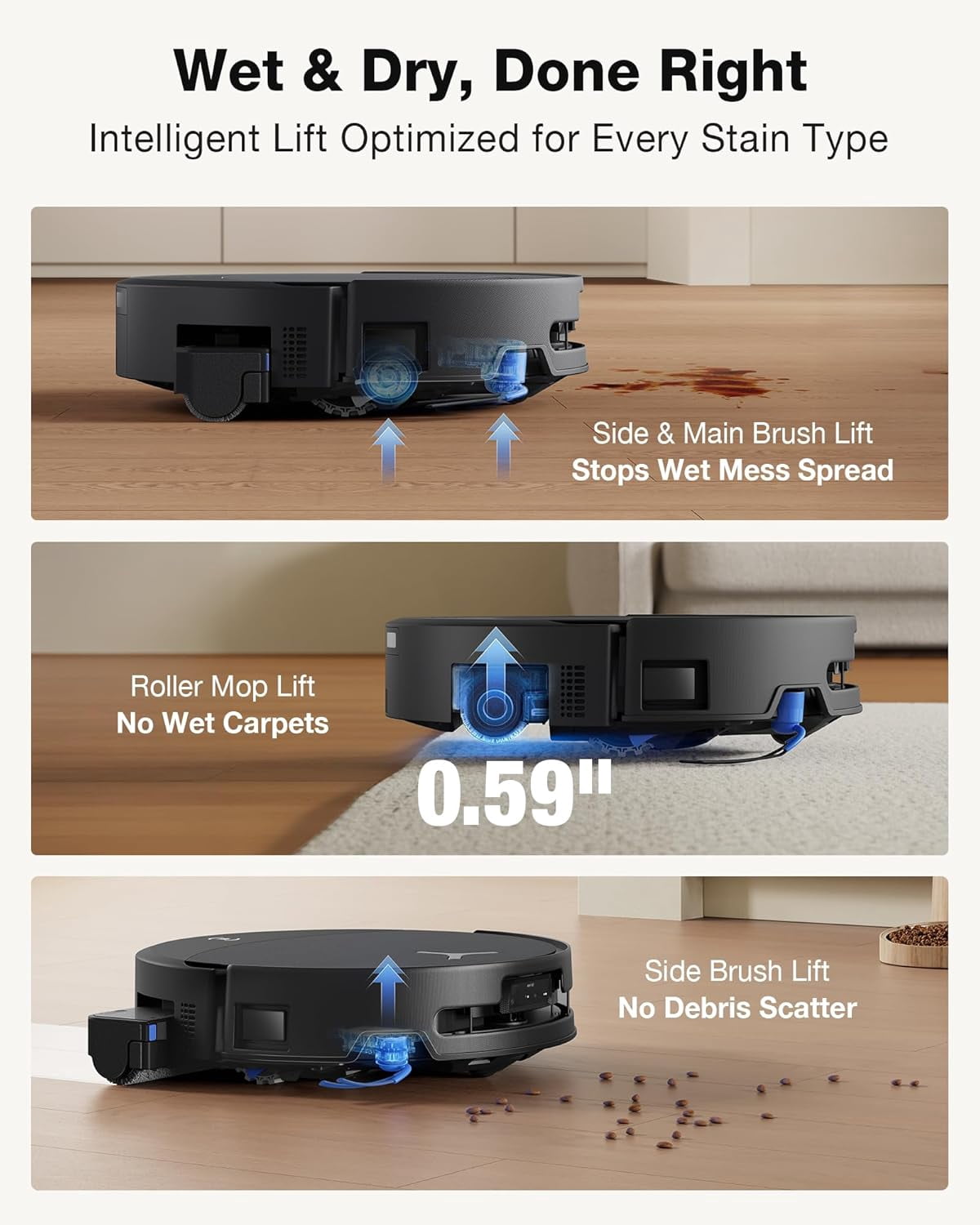 ECOVACS DEEBOT X9S PRO Omni Robot Vacuum & Mop, 30,000Pa Suction & AI Obstacle Avoidance