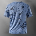 thumbnail image 7 of TEAJOPSUU Men's Graphic Print Sports T-Shirt Quick Dry & Moisture-Wicking Odor-Resistant & Stretchy & Wrinkle Resistant A-Blue, 7 of 7