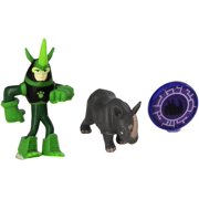 Wicked Cool Toys Animal Power Set - Rhino Powers! Action Figure