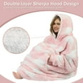 thumbnail image 6 of Catalonia Oversized Hoodie for Women Men, Big Hoodie Blanket, Ultra Long Wearable Blanket, Full Body Giant Hooded Blanket, Gift for Women Girlfriend, 6 of 7