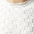 thumbnail image 4 of Tank Tops Men Sleeveless Crew Neck Crochet Stitch Loose Hawaiian Beach Shirts Pullover Fathers Gift, 4 of 7