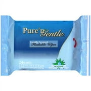 Pure 'n Gentle: Flushable Baby Wipes, 24 ct