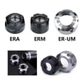 thumbnail image 4 of Collet Chuck Nut A Type ER8-20 Nut CNC Milling Cutter Collet Clamp Nut Tool Turning Collet Chucks for Lathe Router Bit Holder ER11 A, 4 of 5