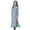 Grey, variant on Girls' Dresses Elegant Casual Teen Traditional Ethnic Long Sleeve Color Kids Outfits
