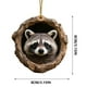 thumbnail image 3 of Adorno Navideño Colgante de Acrílico con Estampado de Animales Navideños | Regalo Perfecto para Familiares y Compañeros de Trabajo | Decoración de Acrílico Resistente | 8 X 8 Cm | Recuerdo Navideño I, 3 of 7
