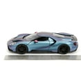 thumbnail image 4 of Pink Slips 1:24 W7 2017 Ford GT Die-Cast Play Vehicle for Kids and Adults Metallic Purple Blue, 4 of 5