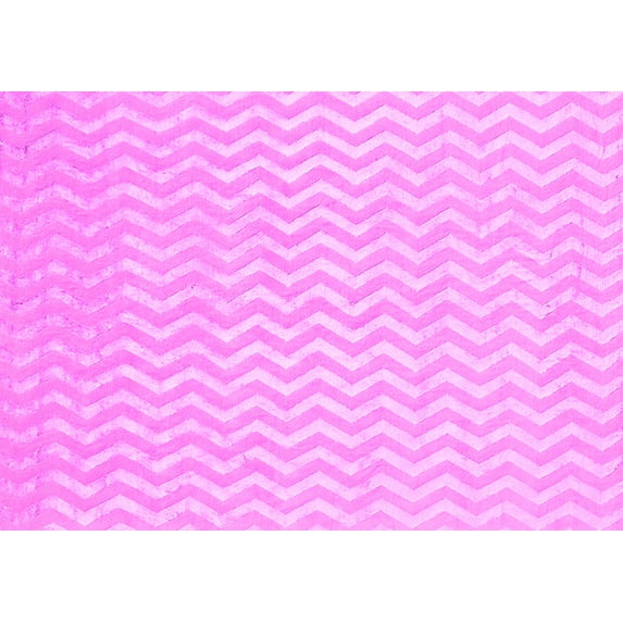 Ahgly Company Indoor Rectangle Oriental Pink Industrial Area Rugs, 8' x 12'