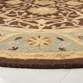 thumbnail image 4 of SAFAVIEH Antiquity Toireasa Oriental Wool Area Rug, Brown/Green, 3'6" x 3'6" Round, 4 of 13