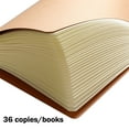 thumbnail image 6 of College Supplies, A5 Kraft Paper Notebook Student Ordinary Exercise Book Kraft Paper Horizontal Line Notebook, Student Gifts, 6 of 6