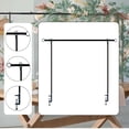 thumbnail image 1 of Soporte de varilla para mesa de boda, marco de arco para mesa, soporte de fondo, resistente para arco de flores y fiesta de cumpleaños, 1 of 8