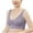 Purple, variant on XFLWAM Bra for Women Push Up Bras Front Snaps Underwear Seniors Wireless Beauty Back Full Coverage Comfor Easy Close Bras