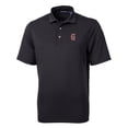 thumbnail image 2 of Men's Cutter & Buck Black Greenville Drive Virtue Eco Pique Recycled Polo, 2 of 3