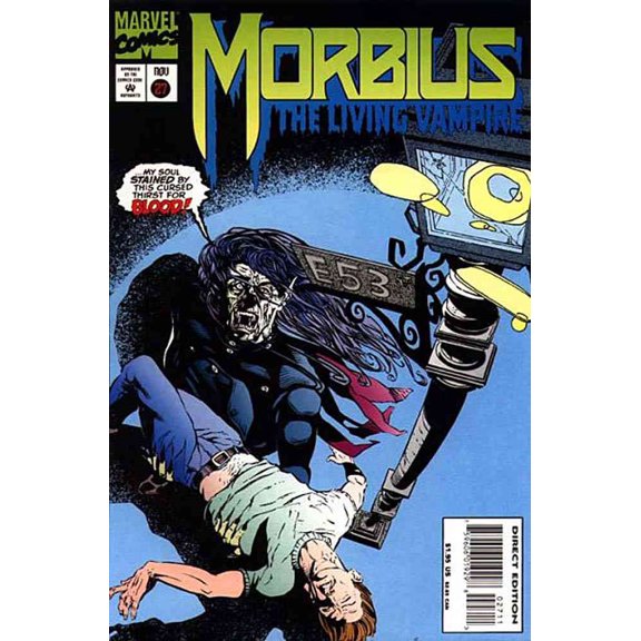 Morbius: The Living Vampire #27 VF ; Marvel Comic Book
