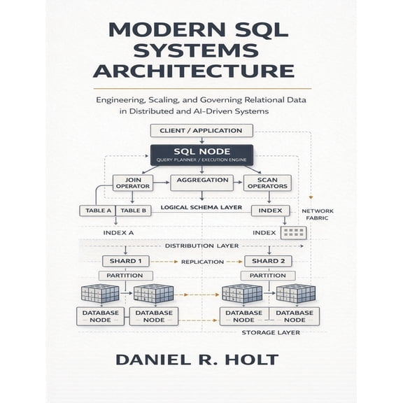 The Modern Intelligent Systems Series: A Modern SQL Systems Architecture: Engineering, Scaling, and Governing Relational Data in Distributed and AI-Driven System, (Paperback)