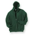 thumbnail image 2 of Unisex Front-Zipper Hoodie Sweatshirt with Pocket and Drawstring, 2 of 4