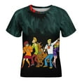 thumbnail image 4 of Scooby Doo Kid's T-Shirt Short Sleeve T-Shirt Tops Summer Tee Shirt for Boys Girls 160CM, 4 of 8