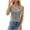 Gray, variant on Admvng Womens Tank Tops Fashion Print Short Sleeve Out Blouse Funny Round Neck T-Shirt Tanks S-2XL