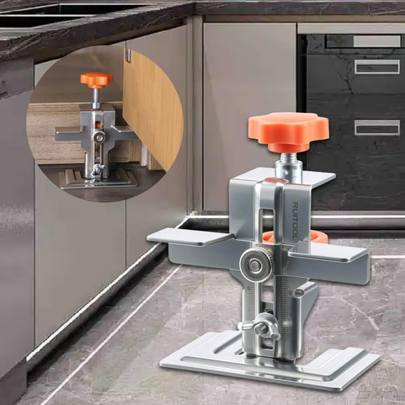 Posicionador de instalación de la puerta del gabinete multifuncional para gabinetes universales Con base