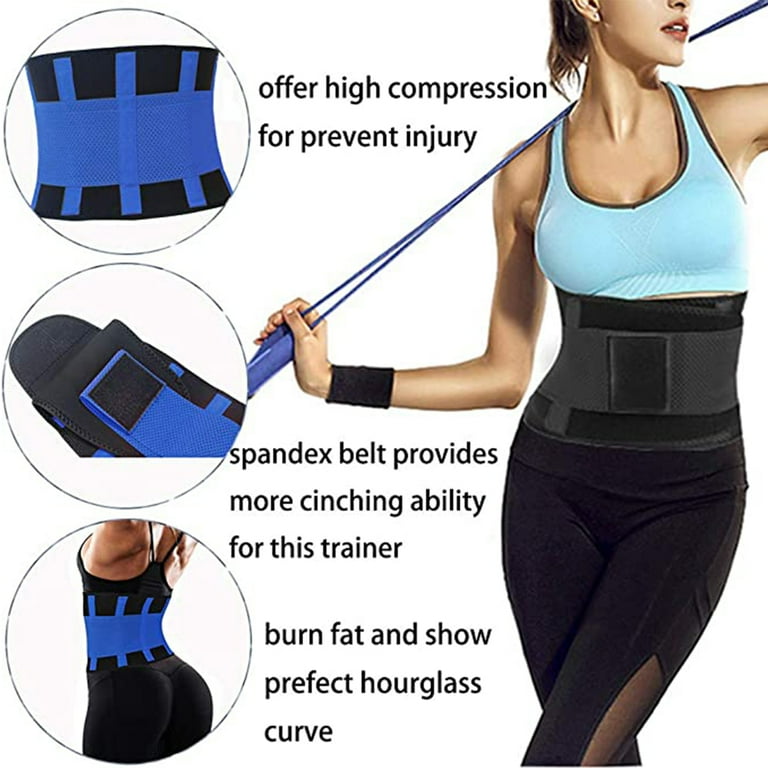 Women Waist Trainer Belt Waist Cincher Trimmer Slimming Body Shaper Belt for Weight Loss Sport Workout Corset