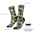 thumbnail image 2 of Yiaed Football Print Great elasticity Crew Socks Sports socks for Men and Women, 2 of 5